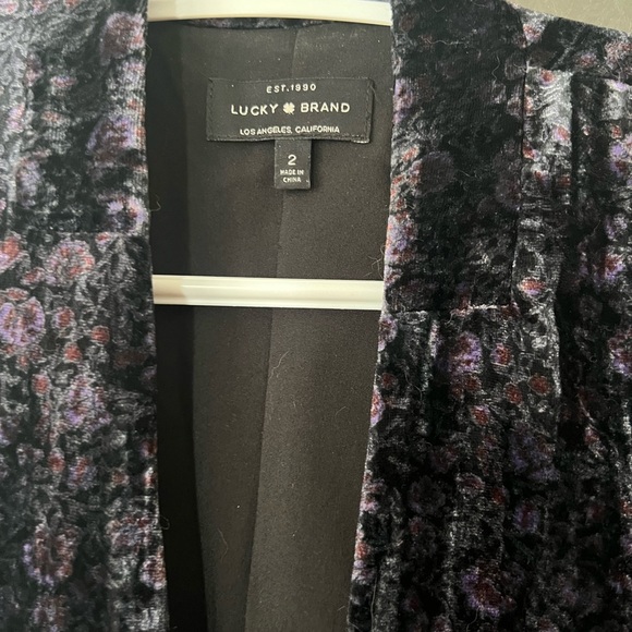 Vintage Lucky Blazer - velour - Picture 2 of 5